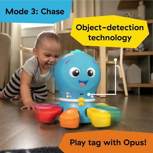 Baby Einstein Go Opus Go Crawl & Chase Pal, Music & Lights Octopus Toy, 3M-5Y — image 5