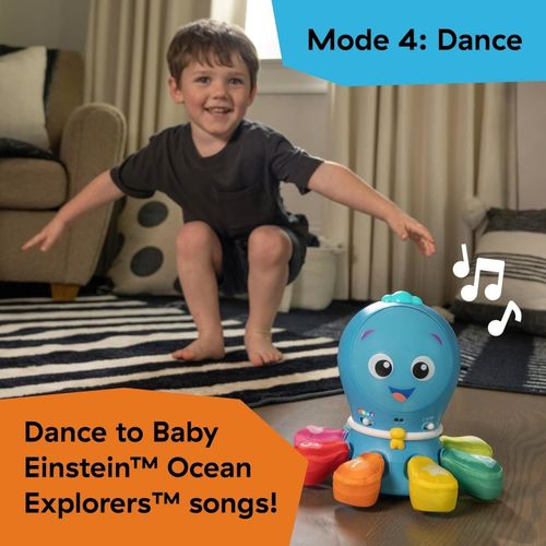 Baby Einstein Go Opus Go Crawl & Chase Pal, Music & Lights Octopus Toy, 3M-5Y — image 6