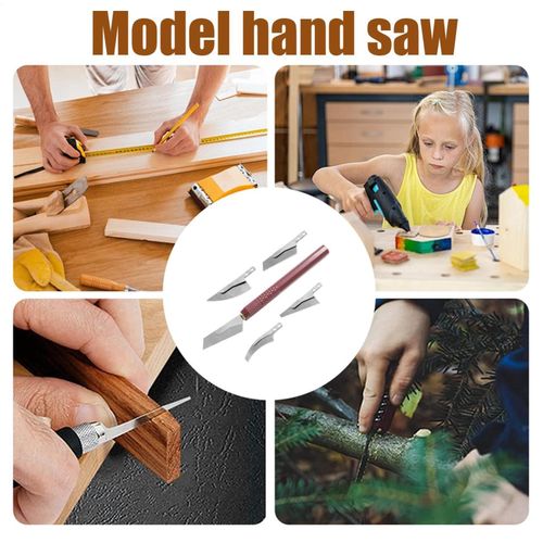 Model Craft Hand Saw Modeling Hand Saw Tools Kit Hobby Craft Saw Hacksaw — image 9