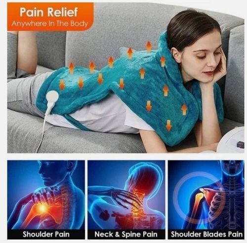Hosome Electric XL Heating Pad for Neck Shoulder Back Warmer Pain Muscle Relief — image 3