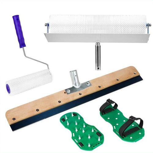 Self-levelling Cement Tool Kit Epoxy Roller Floor Tool Kit Spiked Roller / Shoes — image 11