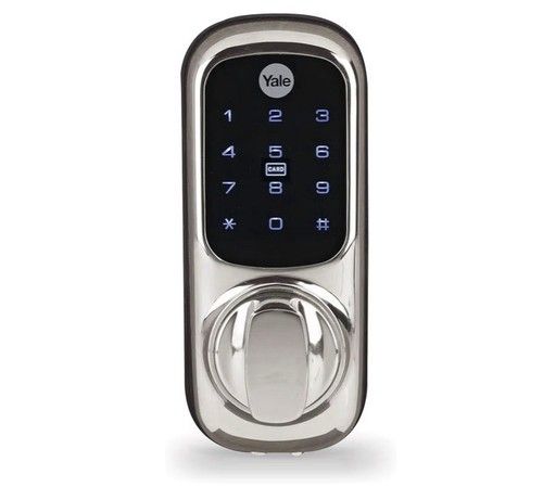 Yale Smart Living YD-01-CON-NOMOD-CH Keyless Chrome Smart Door Lock Key Tag