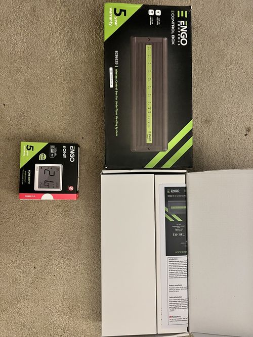 Engo Control Box for Underfloor Heating & smart thermostat  — image 1
