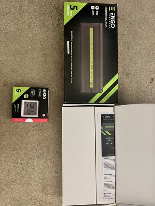 Engo Control Box for Underfloor Heating & smart thermostat 