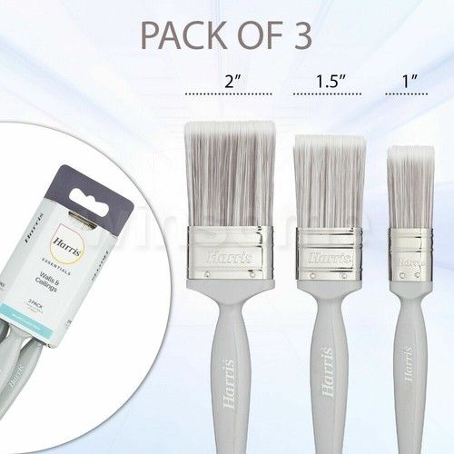 Harris Paint Brushes Set 3/5Pcs Professional Decorating DIY Brushes