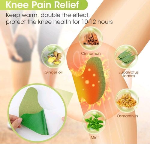 Wormwood knee Pain Relief Patches Herbal Plaster Joint Ache Knee Pain Relief Pad — image 7