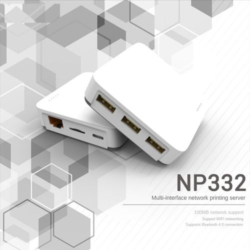 NP332 3-Port USB  Print Server Multi-Interface  Print Server ( + Bluetooth5713 — image 4