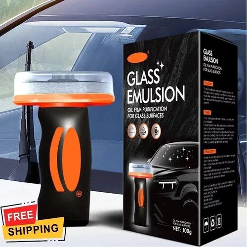 Q4 Glass Guard, Glass Emulsion Cleaner, glass Handle Oil Film Remover Lotion