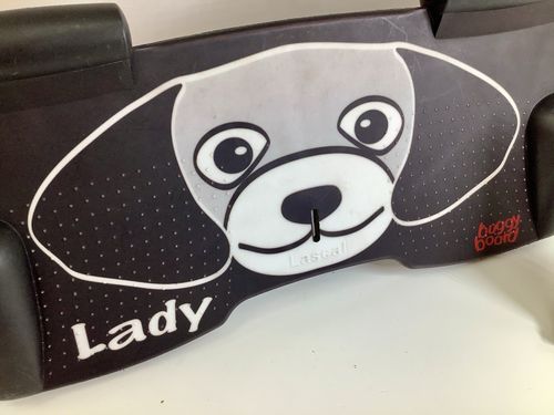 Lascal Buggy Board ‘Lady The Puppy’ Image With Connectors HAI — image 3
