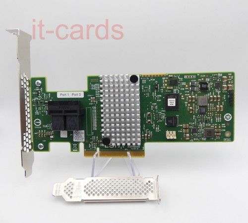 9300-8i SAS LSI HBA IT Mode - IBM - Unraid ZFS TrueNAS Proxmox JBOD - NO BIOS