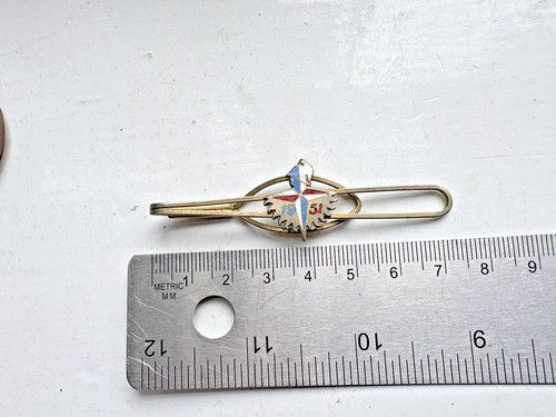 1951 Festival of Britain Symbol Tie Pin made by Star Fest Strattons England.