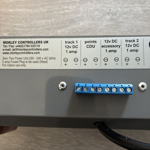 Morley Controllers Vesta Zero Two Crawler Two Track Model Railway Controller — image 6