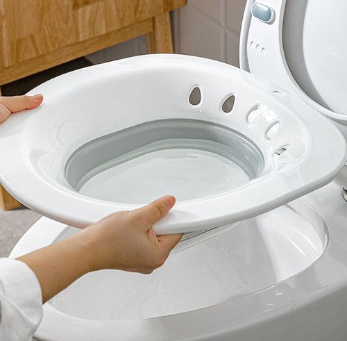 Collapsible Sitz Bath for postpartum, haemorrhoids etc. First Days Maternity