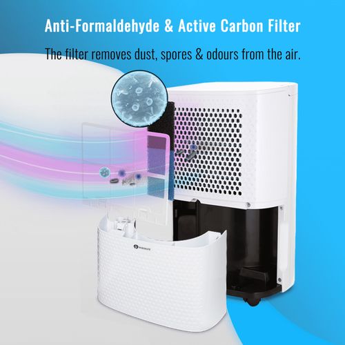 Dehumidifier 12L with Air Purifier Portable Automatic Humidity Sensor & 24 Timer — image 9