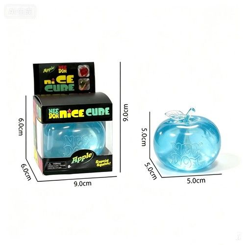 Schylling NeeDoh Nice Cube Sensory Squeeze Toy Stress Relief Squishy Fidget Toy 