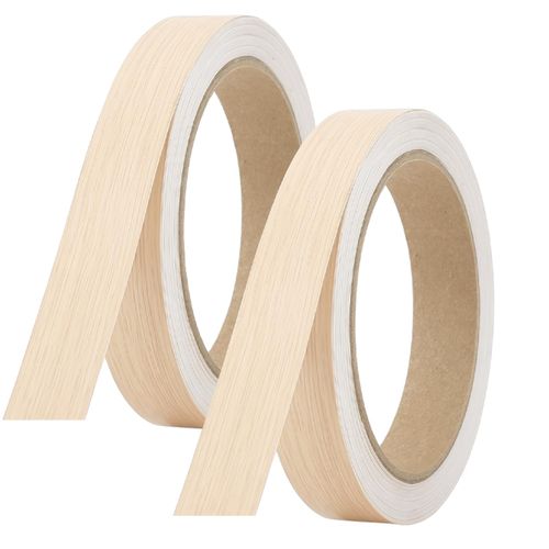 Wood Grain Edge Banding Tape 2cm×10m Self-Adhesive Trim 2 Rolls — image 1