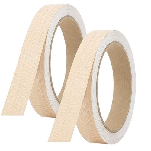 Wood Grain Edge Banding Tape 2cm×10m Self-Adhesive Trim 2 Rolls