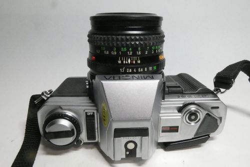 Minolta X-300 Classic Auto Manual SLR Camera & MD Rokkor 50mm f1.7 Minolta Lens — image 5