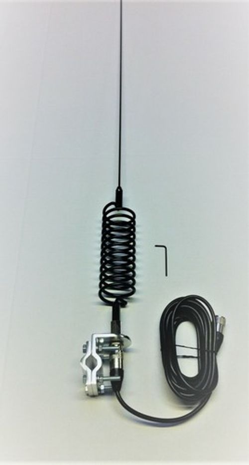 Springer Stinger CB Antenna + 4 Bolt Bar  2 way Mirror mount Kit  CB Aerial