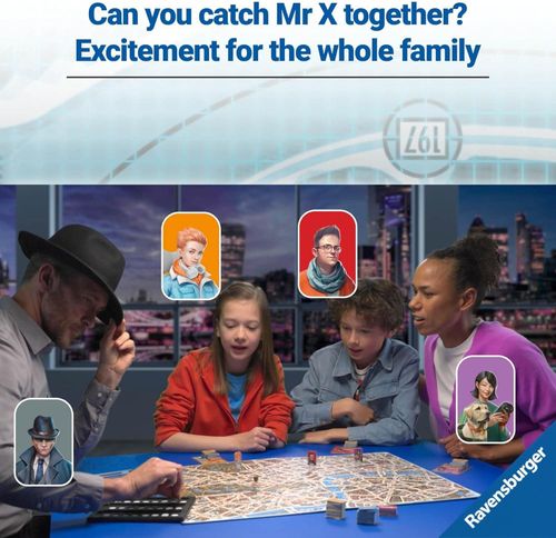 Smart Choice Scotland Yard Board Game Family Strategy 2 to 6 Player Game — image 3