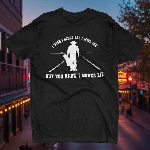 Zach Top “I Never Lie” Cowboy T-Shirt Black Unisex
