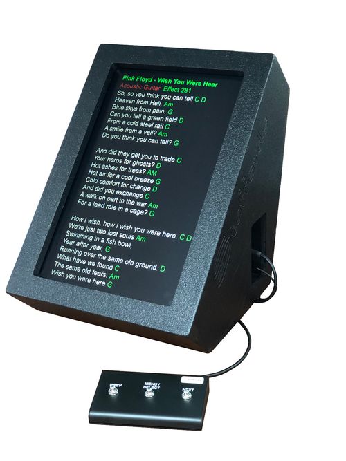 Stageprompter Wedge-03 Singers Lyric  Prompter Teleprompter Telemonitor Autocue — image 1