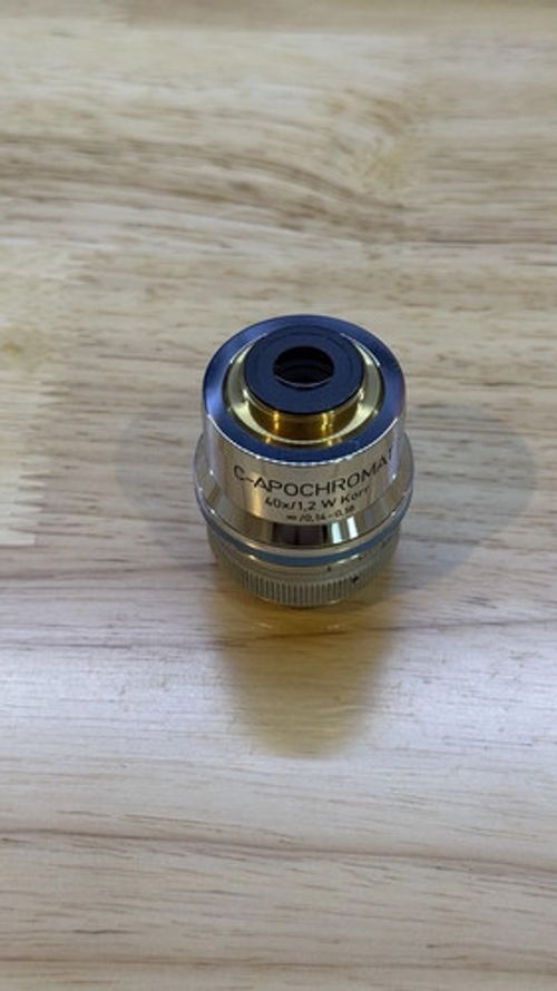 Zeiss C-Apochromat 40X/1.2 W Korr Microscope Objective 440052-01 RMS