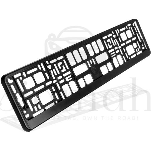 Pair of Premium Number Plate Holders | Front & Rear Frames | Stylish Matte Black — image 13
