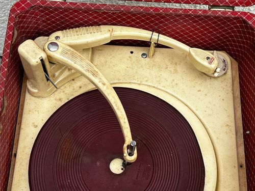 Vintage 1956 Collaro RC-456 Record Player & Instructions-Spares Or Repair — image 6