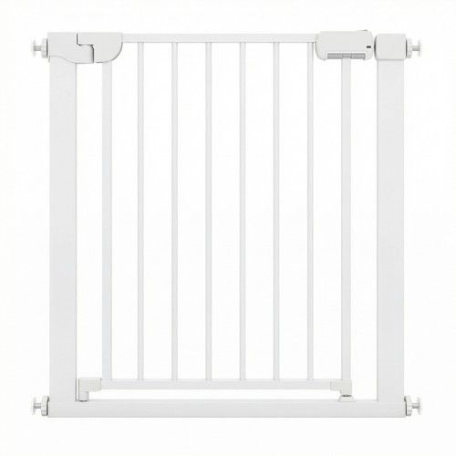 Baby Gate for Stairs Pressure Mounted Auto-Close Door Gate