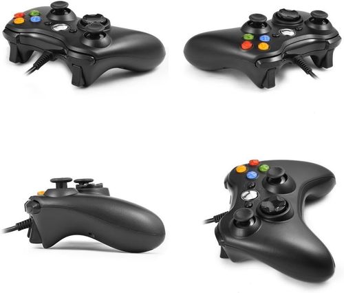 *BOXED* BLACK BRAND NEW USB WIRED CONTROLLER FOR XBOX 360 PC WINDOWS UK SELLER — image 16