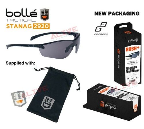 Bolle BSSI SILIUM+ Tactical Glasses Paintball Shooting Sport Army Safety Eyewear