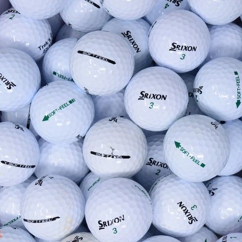 Srixon Soft Feel Golf Balls Grade A & B Quality Used Cheap Practice Lake Balls