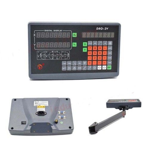 2/3 Axis Digital Readout DRO TTL Glass Linear Scale Encoder CNC Milling Lathe UK