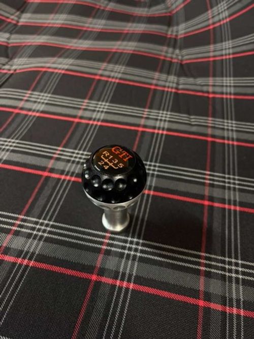 VW GOLF GTI MK1 MK2 MK3, POLO GTI, CABRIO ALUMINIUM 5 SPEED GOLF BALL GEAR KNOB