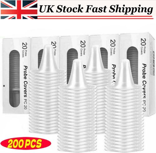 200 Replacement Ear Thermometer Cover Caps For Braun Thermoscan Caps Lens Filter — image 1