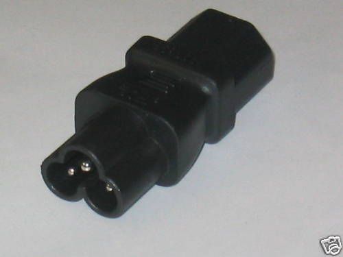 Cloverleaf C6 to IEC Adapter for PAT Testing MainsLeads