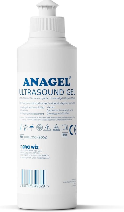 Anagel Ultrasound Gel Bottle 250ml — image 1