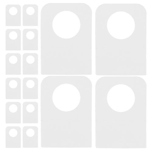 Durable White Pet Hanging Tabs Transparent Design for Office and Craft Use — image 9