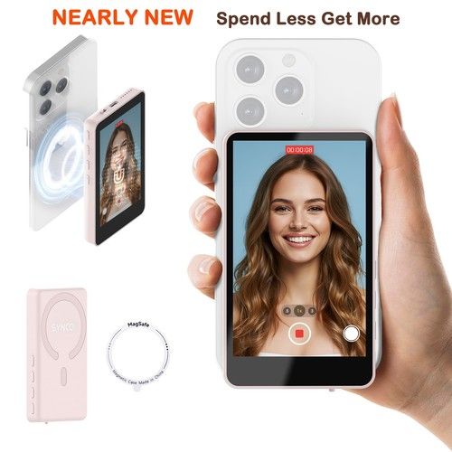 SYNCO XView M4 Magnetic Wireless Phone Monitor for iPhone&Android Live Streaming