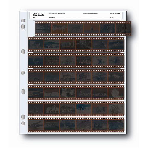 20x Print File Archival 135 35mm Negative Pages Sleeves Film Preservers 35-7BXW — image 1