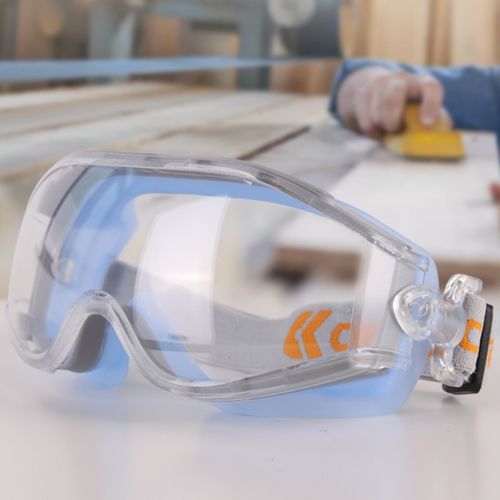 Anti-Fog Safety Goggles Over Glasses Eye Protection Dust Wind for Work Cycling — image 2