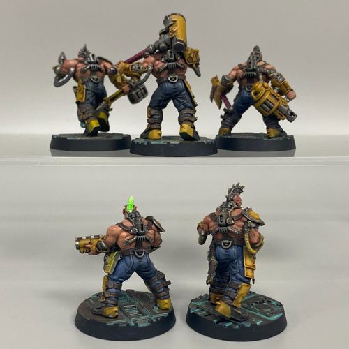 GOLIATH NECROMUNDA GANG WARHAMMER 40K 40,000 GANGERS UNDERHIVE GAMES WORKSHOP — image 7