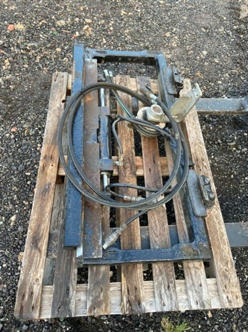 Hydraulic Pallet Forks Side shift for forklift / loader / skidsteer 