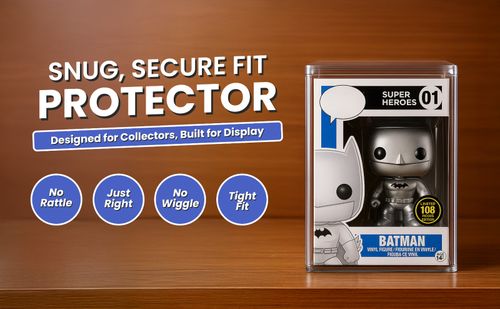 Hard Stack Case For 4" Funko Pop Protector 2MM Clear Display Box (1/2/4 Pack) — image 11