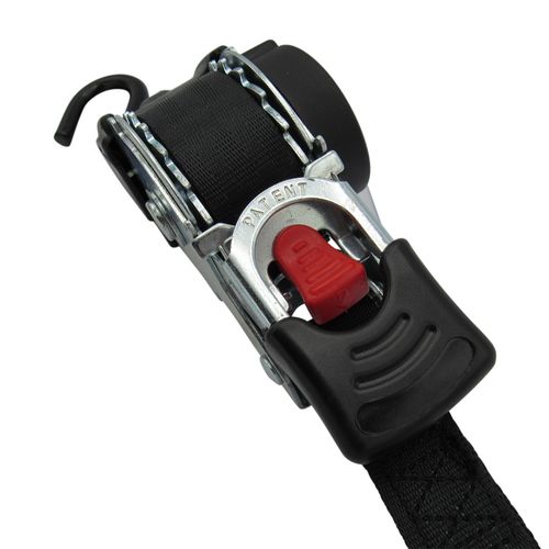 Retractable Ratchet Straps 3M (Lashing Tie Down Auto Trailer S Hook Cargo) — image 4