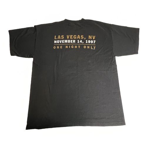 1997 THE BEE GEES vtg Rare Rock Concert 90s Las Vegas Tour T-Shirt Band Promo XL — image 6