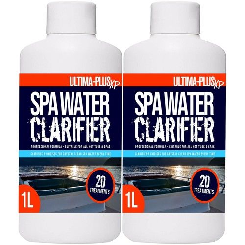 Ultima Hot Tub & Spa Water Clarifier Clears Cloudy Dull Water Clarify  2L