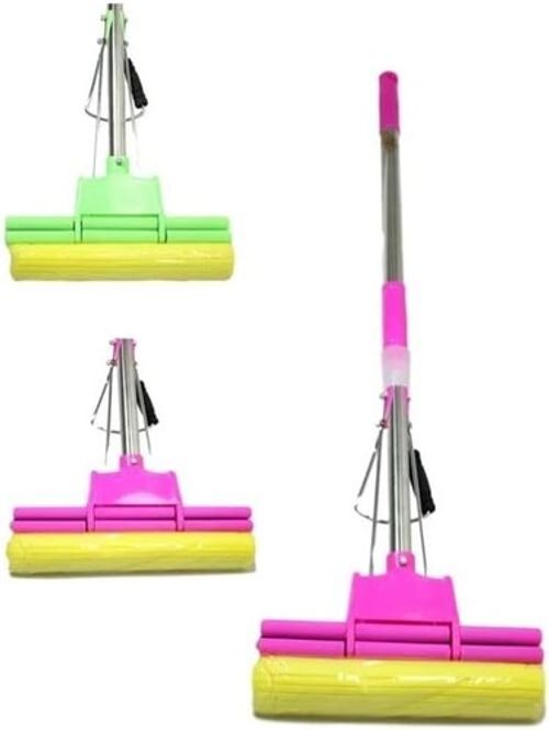 YSAMAX Stainless Steel PVA Sponge Mop for Floor Cleaning, Butterfly Sponge Mop
