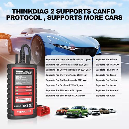 2026 ThinkDiag 2 Car OBD2 Scanner Diagnostic Tool ECU Coding Active Test Free — image 5